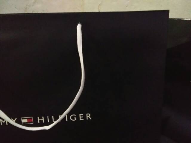 PAPER BAG BRANDED PAPERBAG TOMMY HILFIGER JUMBO