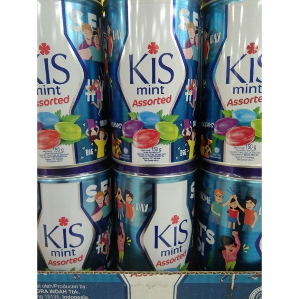 

permen kiss kaleng mini promo hari ini