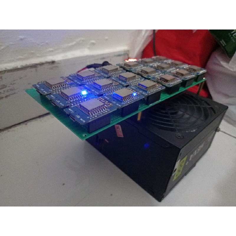 Mining Rig duino coin esp8266