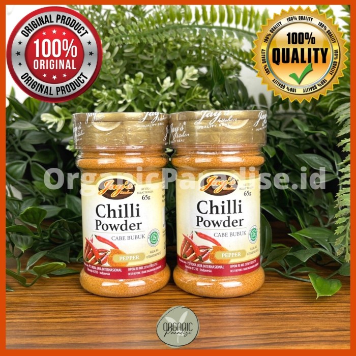 

Jay's Chili Powder / Cabe Merah Bubuk Jay's 65 gram