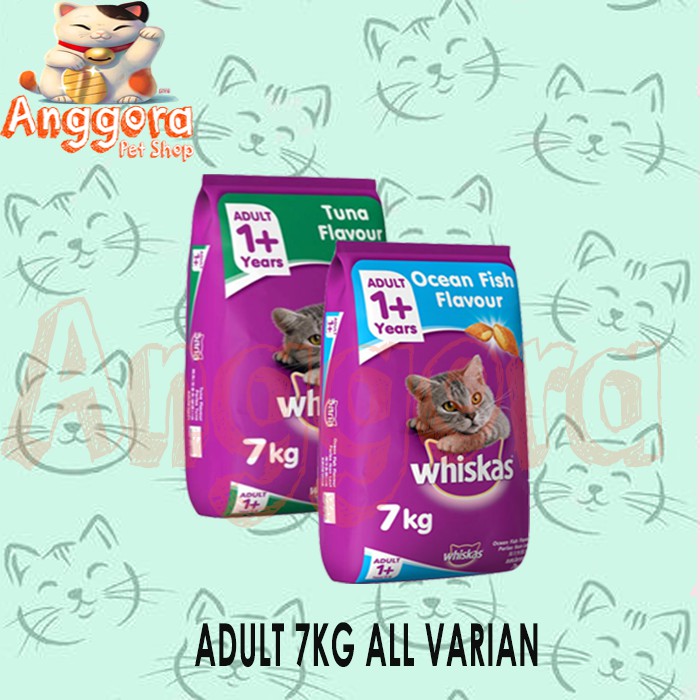 Makanan Kucing murah WHISKAS 7kg All Varian ( EKSPEDISI )