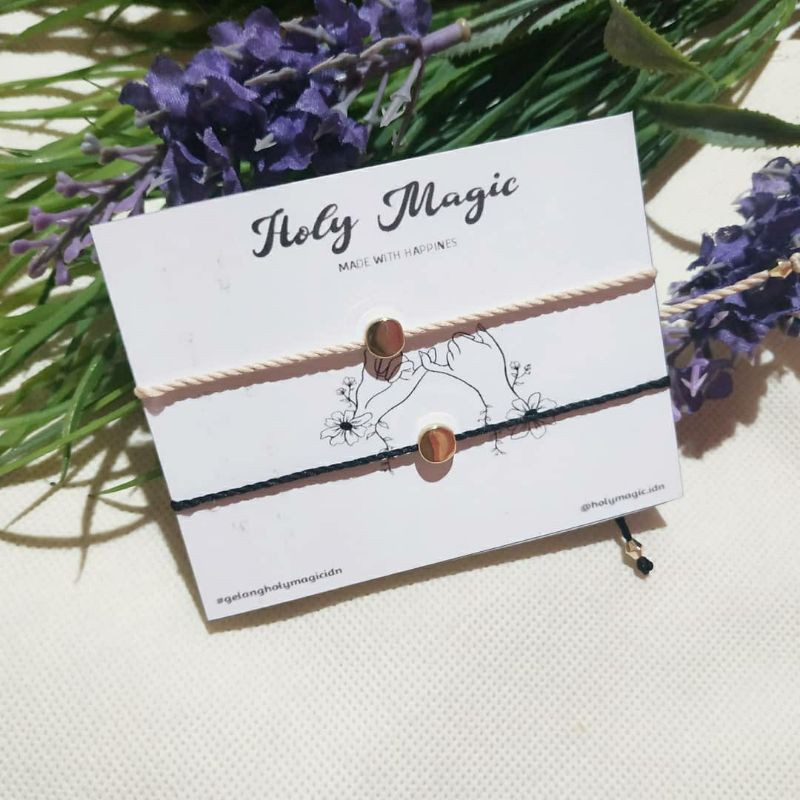Gelang Couple Tali Gelang Persahabatan Simple Gelang Tali