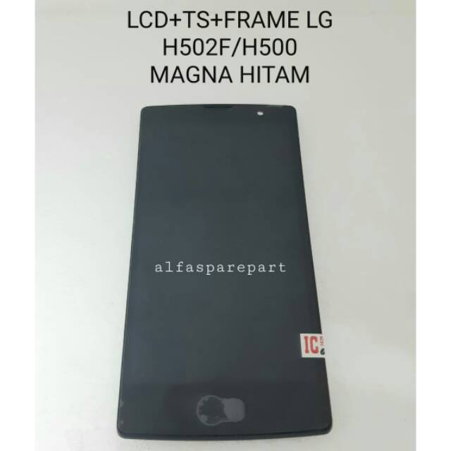 LCD + TS + FRAME LG MAGNA / H502F / H500 HITAM (NON FRAME)