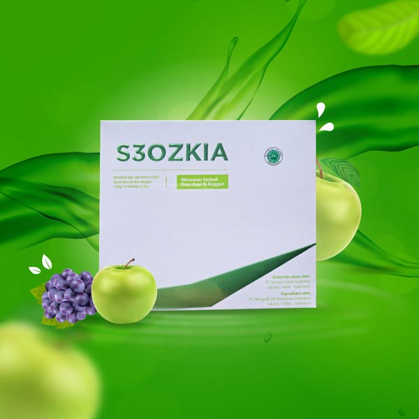 S3 OZKIA SUPLEMEN KECANTIKAN STEMCELL APEL STEMCELL ANGGUR BPOM