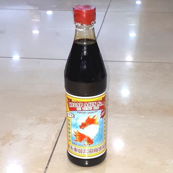 Kecap Asin No.1 Cu Tung Hin Ikan Mas Intan 650