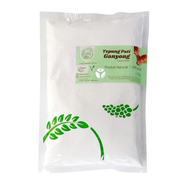 

cs777vv Tepung Pati Garut Lingkar Organik 500 Gram Da01D100