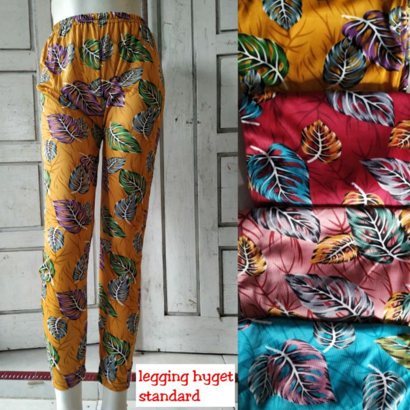 Legging Hyget Motif / Leging Celana Wanita Celamis / Celana Panjang Wanita