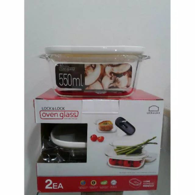 Oven glass lock n lock