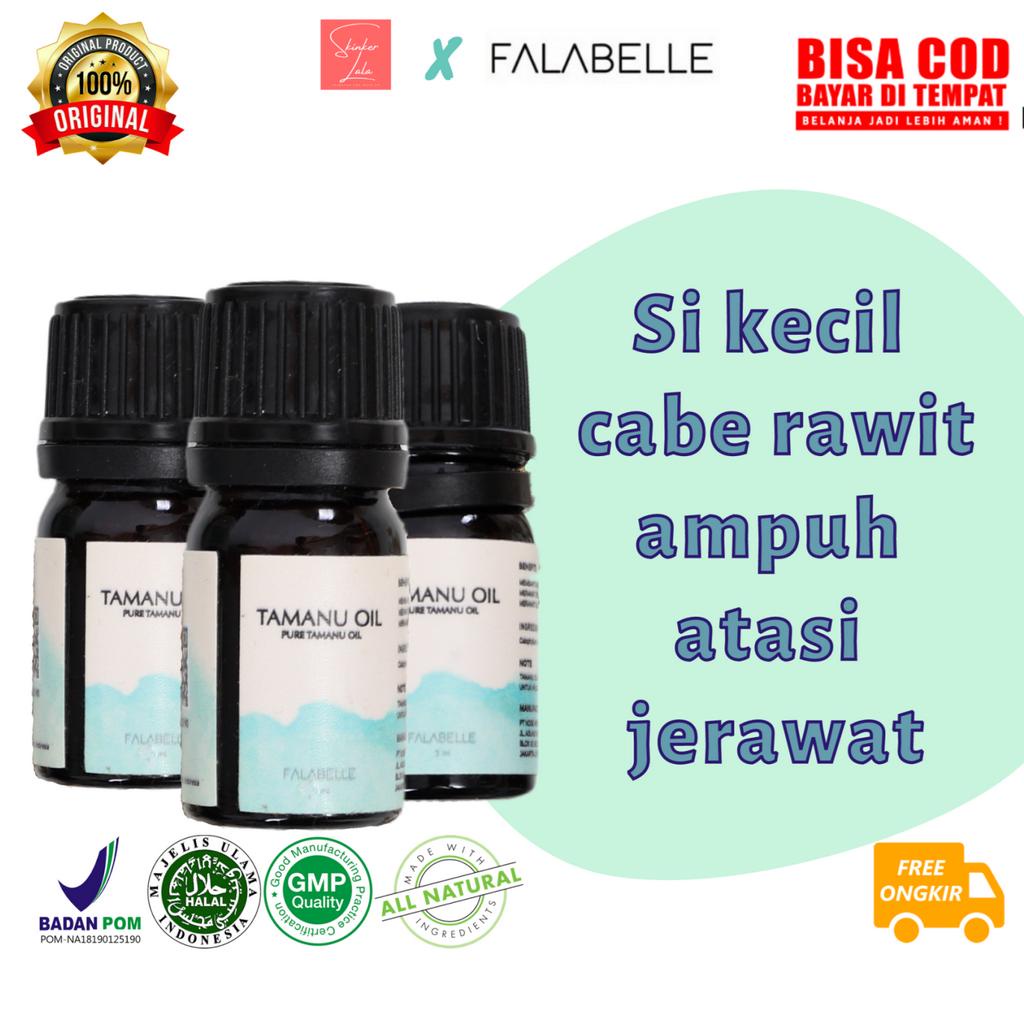 TAMANU OIL BPOM BY FALABELLE (Oil Bopeng & Bekas Jerawat) / SERUM ACNE