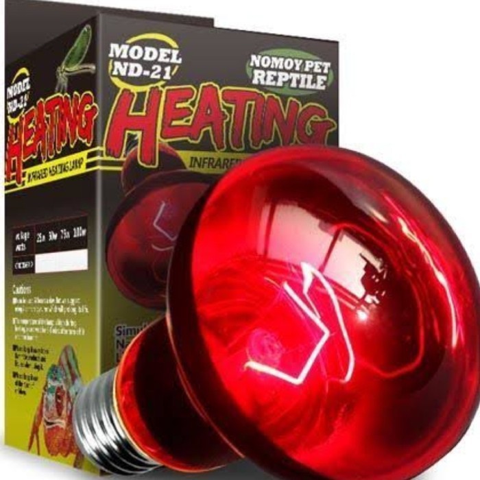 INFRARED NIGHT LAMP NOMOY PET HEATING LAMPU PENGHANGAT MALAM REPTIL
