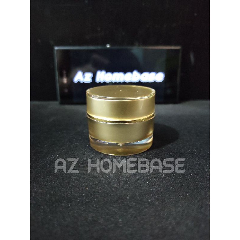 Pot Krim Akrilik 10gr Gold - Pot Akrilik 10gr Gold - Pot Krim Akrilik 10gram - Pot Akrilik 10 gram
