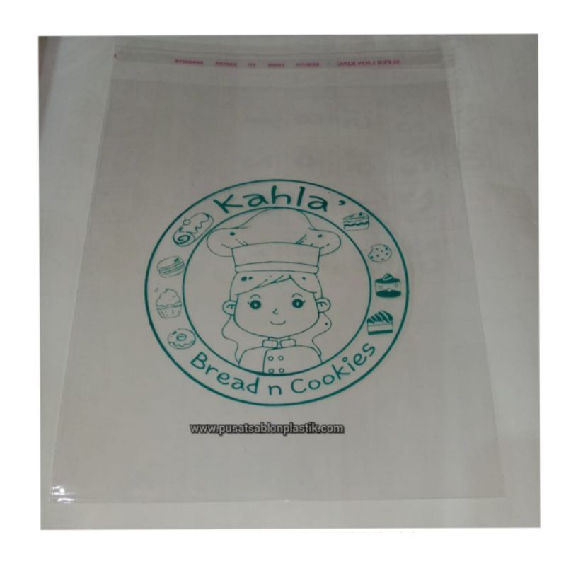 

sablon plastik opp seal 30mic ukuran15x22