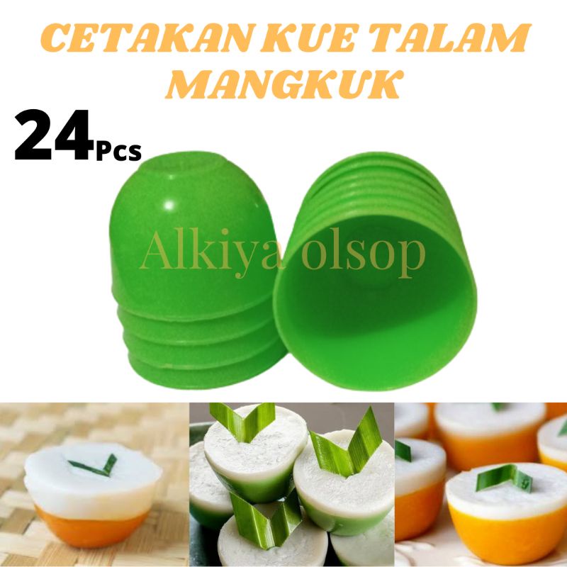 cetakan kue talam kue mangkuk kue apem 2 losin