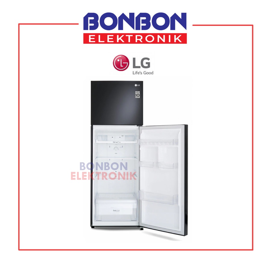 LG Kulkas 2 Pintu GN-B372SQBK / GNB 372 SQBK / GNB372SQBK