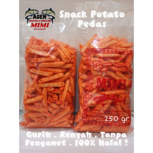 

SNACK POTATO PEDAS MAKANAN RINGAN MAKANAN CEMILAN 250GR