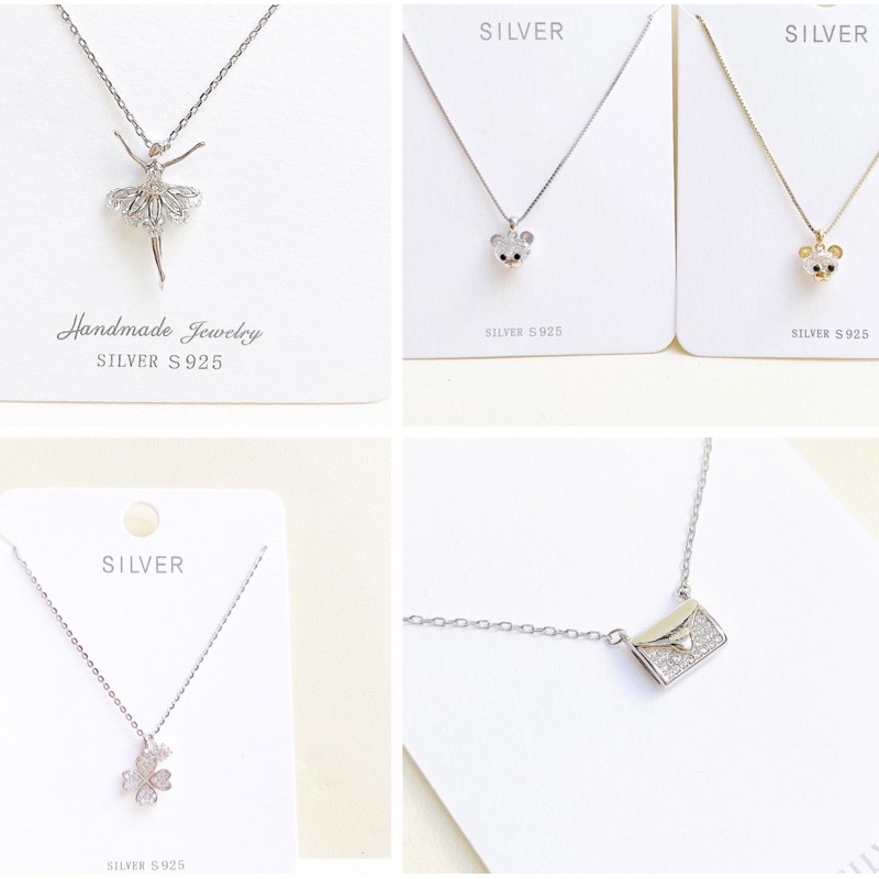 kalung silver korea silver925 sterling silver s925