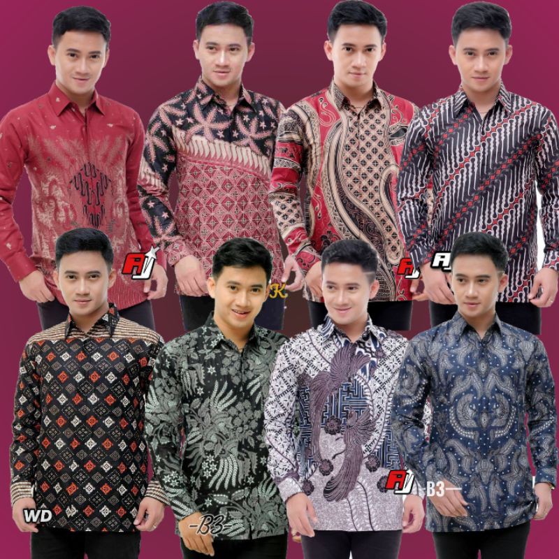 BATIK PRIA SIZE M L XL XXL Batikk Kenongo