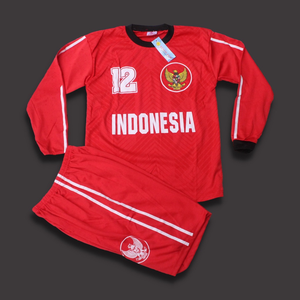 Setelan baju keeper baju bola kiper timnas indonesia