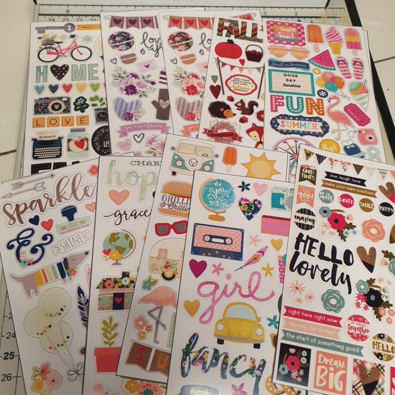 

Sticker Set untuk Jurnal ❌BACA DESKRIPSI SEBELUM CHECK OUT!!❌