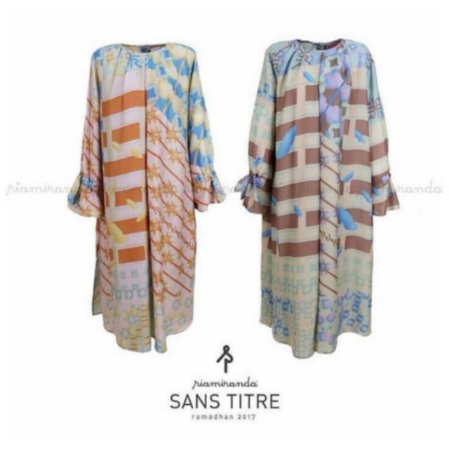 Lila Tunik Ria Miranda Preloved Size S