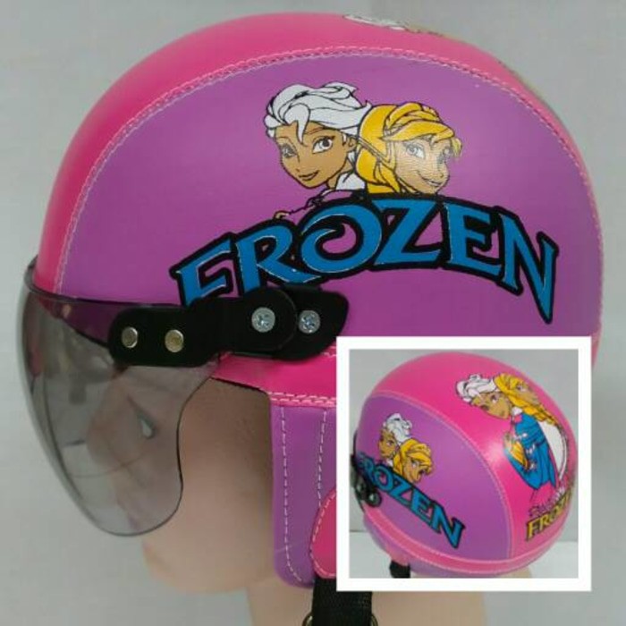 Helm Anak Chip Karakter Frozen