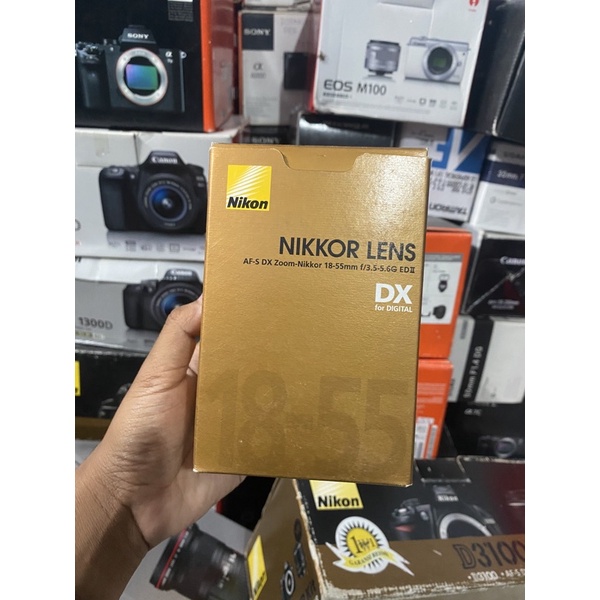 Box Lensa Kit Nikon 18-55mm Mullus termurah
