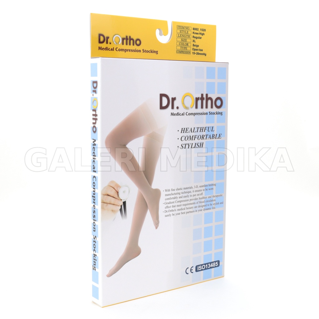 Stocking Varises Dr. ortho A-8002 Under Knee Stocking Open Toes