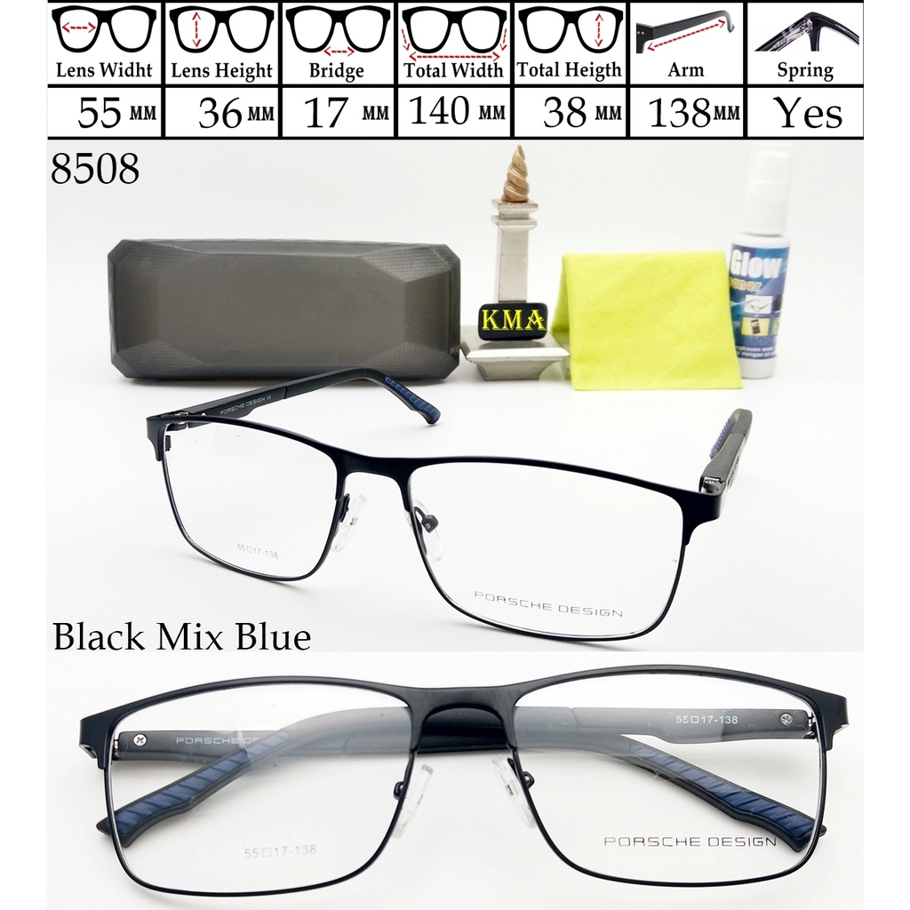 PD8508. Frame kacamata pria kacamata sport minus frame kacamata unisex minus