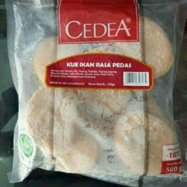 

CEDEA Kue Ikan Rasa Pedas 500gr