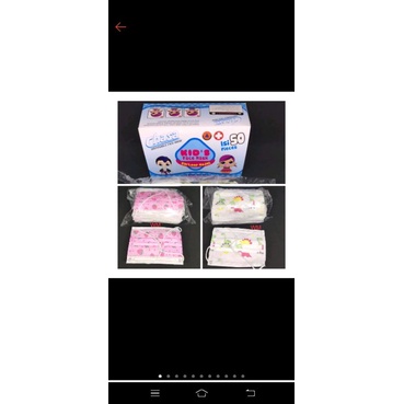 masker anak isi 50pcs