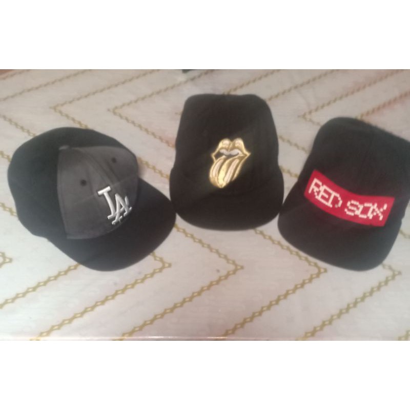 Topi Snapback Sepaket New era Second