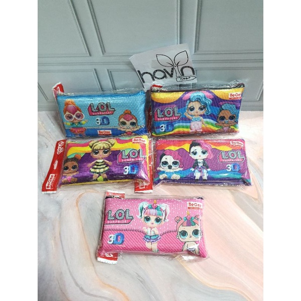 tempat pensil KAIN SNACK/pencil case bahan kain murah-LOL DOMPET