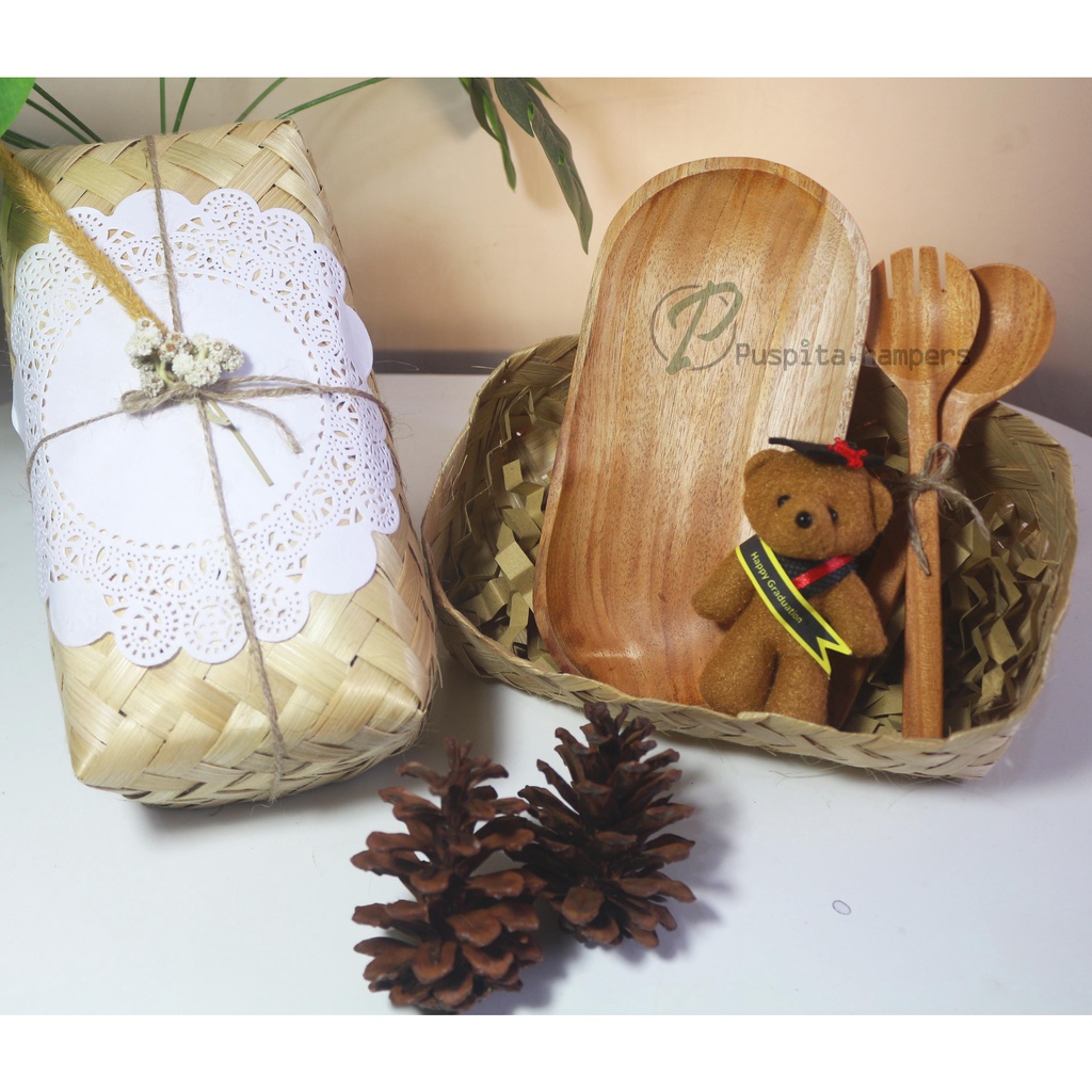 

Hampers Besek Mini sushi | Hampers Nikahan | Kado Wedding