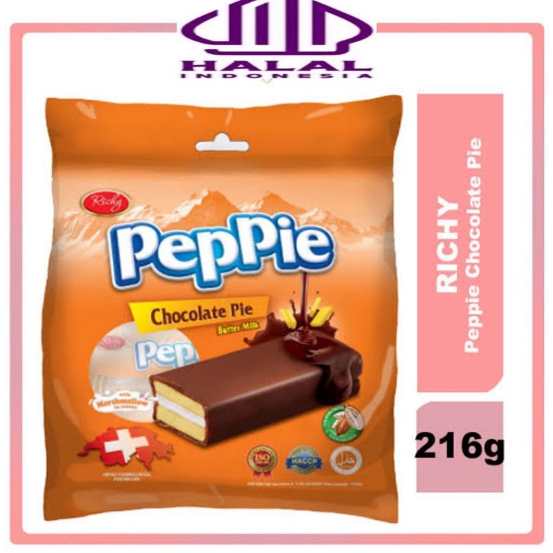 

Peppie Chocolate Pie Butter Milk 216gr