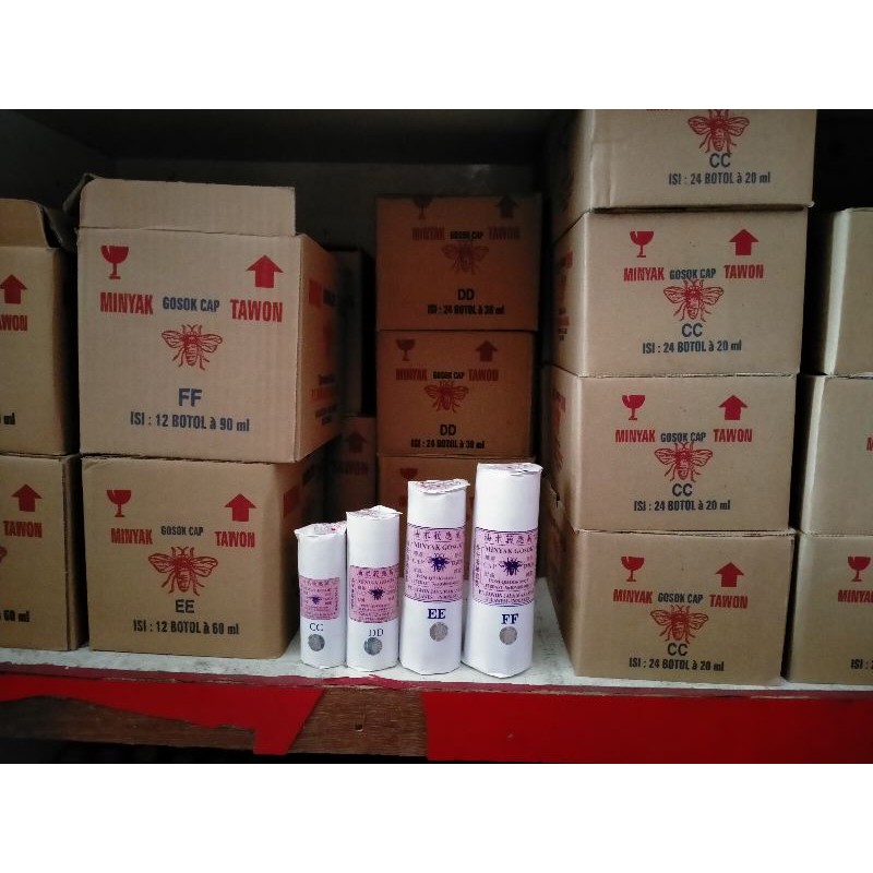 uk FF Minyak Tawon Asli PT tawon jaya makasar 90ml,per pcs.