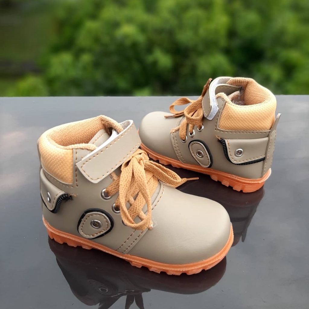 BAL01 22-30 Sepatu Boot Anak Laki Laki Perempuan 1 2 3 4 5 6 tahun