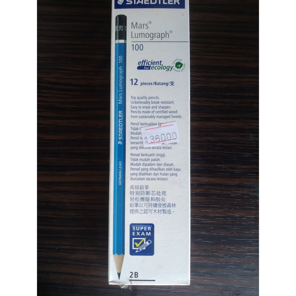 

staedtler 2b pensil [1 lusin]