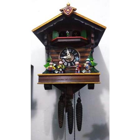jam kikuk, jam kukuk, cuckoo clocks, jam kikuk antik melodi harian