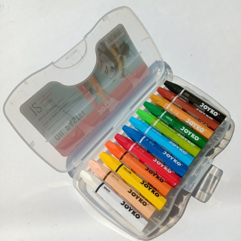 Crayon Joyko / Krayon Oil Pastel 12 Warna