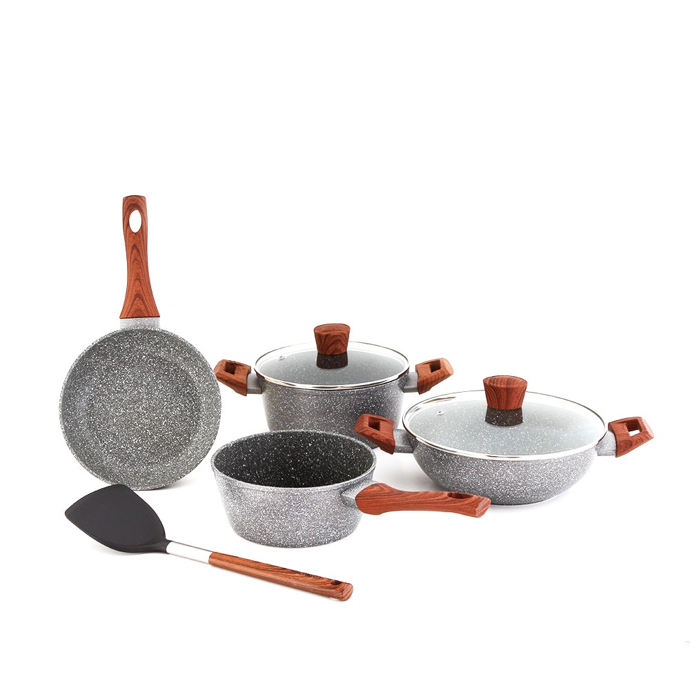 [RY] Cypruz Marble Cookware set