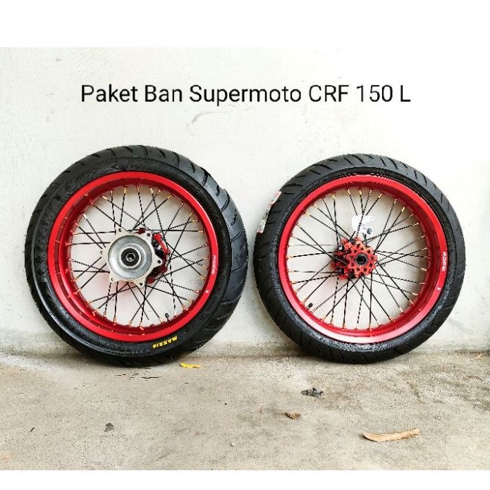 Paket Ban Supermoto CRF 150 L V Rossi Maxxis