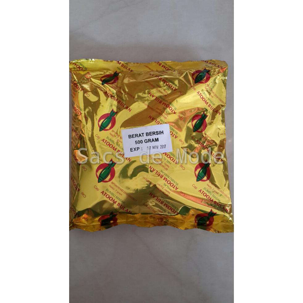 

Y6LN BUMBU MASAK CAP ATOOM BULAN / ATOM BULAN (500GR) HMCN