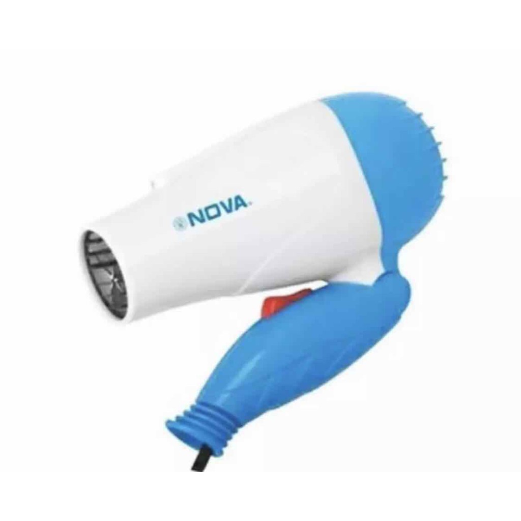 Nova Hair Dryer Lipat N-1290 Pengering Rambut Travel Hair Drayer