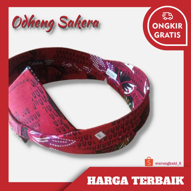 ODHENG SAKERA/ODHENG MADURA /BLANGKON MADURA IKAT KEPALA