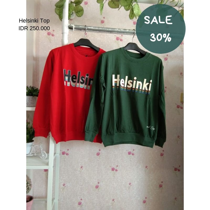 helsinki top kaos second sign