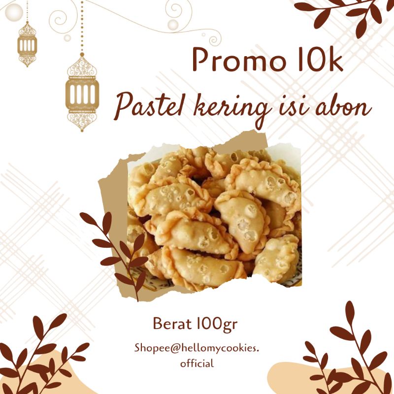 

PROMO MURAH PASTEL kering isi abon sapi