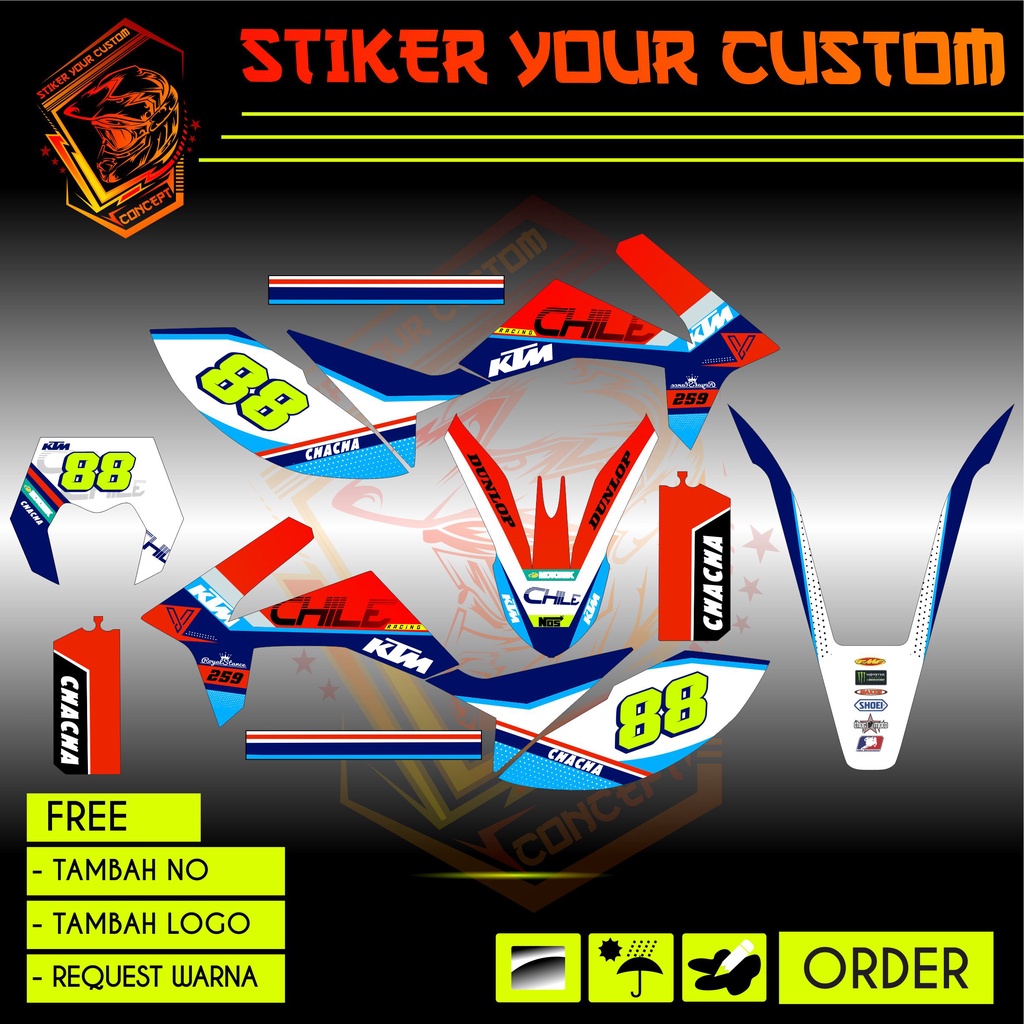 Decal Viar 250 ec Full Body