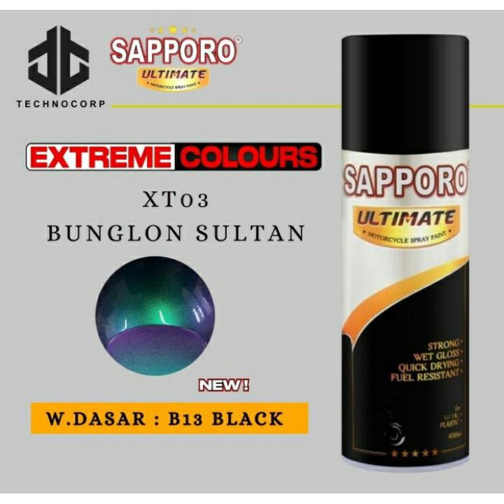 Cat Semprot SAPPORO ULTIMATE XT03 BUNGLON SULTAN