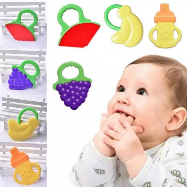 Teether Banana Gigitan Bayi BPA FREE Teether pisang Gigitan Pisang gigitan bayi karakter kemasan BOX