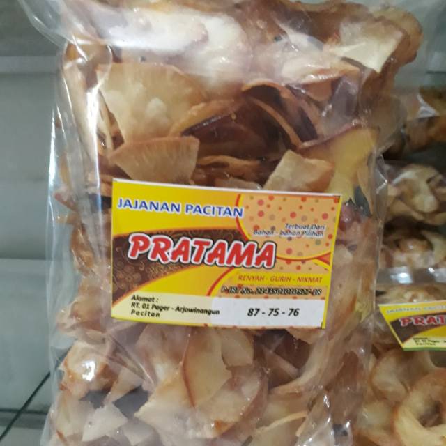 

KERIPIK SINGKONG/KRIPIK TELO PEDAS MANIS